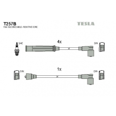 T257B TESLA Комплект проводов зажигания