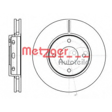 61097.10 METZGER Тормозной диск