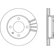 BDR1158.20 OPEN PARTS Тормозной диск