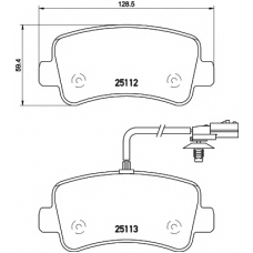 8DB 355 015-301 HELLA PAGID Комплект тормозных колодок, дисковый тормоз