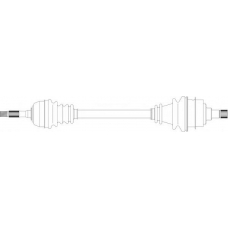 RE3004 General Ricambi Приводной вал