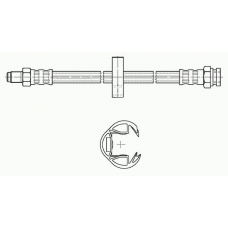 511411 CEF Тормозной шланг