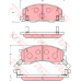 GDB7066 TRW Комплект тормозных колодок, дисковый тормоз