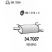 34.7087 ASSO Глушитель выхлопных газов конечный