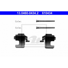 13.0460-0434.2 ATE Комплектующие, колодки дискового тормоза