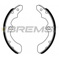 GF0841 BREMSI Комплект тормозных колодок