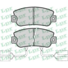 05P019 LPR Комплект тормозных колодок, дисковый тормоз