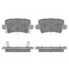 SP 644 SCT Комплект тормозных колодок, дисковый тормоз