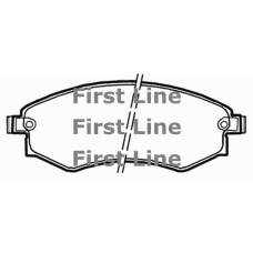 FBP3549 FIRST LINE Комплект тормозных колодок, дисковый тормоз