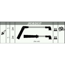 J5382037 NIPPARTS Комплект проводов зажигания