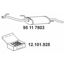 95 11 7803 EBERSPACHER Глушитель выхлопных газов конечный
