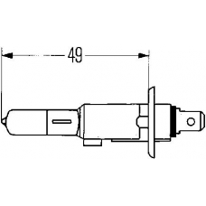 8GH 002 089-151 HELLA Лампа накаливания, основная фара; Лампа накаливани