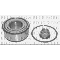 BWK709 BORG & BECK Комплект подшипника ступицы колеса