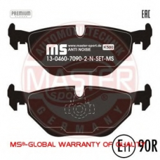 13046070902N-SET-MS MASTER-SPORT Комплект тормозных колодок, дисковый тормоз