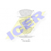 181865 ICER Комплект тормозных колодок, дисковый тормоз