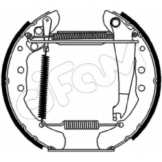 151-131 CIFAM Комплект тормозных колодок