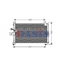 362002N AKS DASIS Конденсатор, кондиционер