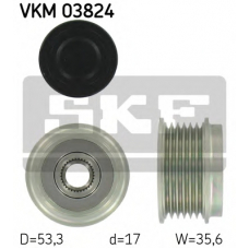 VKM 03824 SKF Механизм свободного хода генератора