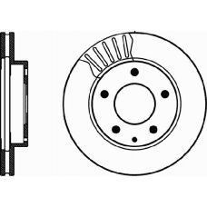 MDC666 MINTEX Тормозной диск