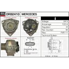 DRB2410 DELCO REMY Генератор