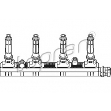 207 472 TOPRAN Катушка зажигания