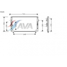 TO5225 AVA Конденсатор, кондиционер