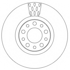 562299BC BENDIX Тормозной диск