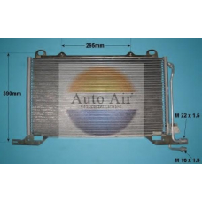 16-6583 AUTO AIR GLOUCESTER Конденсатор, кондиционер