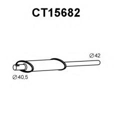 CT15682 VENEPORTE Предглушитель выхлопных газов