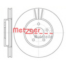 6607.10 METZGER Тормозной диск
