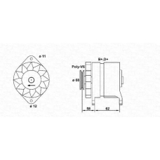 943356918010 MAGNETI MARELLI Генератор