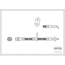 19032425 CORTECO Тормозной шланг
