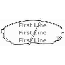 FBP3506 FIRST LINE Комплект тормозных колодок, дисковый тормоз