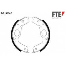 BB1356A5 FTE Комплект тормозных колодок, стояночная тормозная с