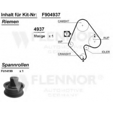 F904512V FLENNOR Комплект ремня грм