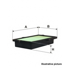 EAF3156.10 OPEN PARTS Воздушный фильтр