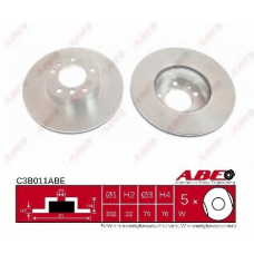 C3B011ABE ABE Тормозной диск