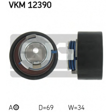VKM 12390 SKF Натяжной ролик, ремень грм