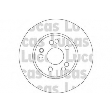 DF2749 TRW Тормозной диск