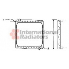 46002010 VAN WEZEL Радиатор, охлаждение двигателя
