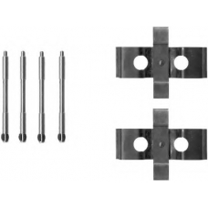 82061600 TEXTAR Комплектующие, колодки дискового тормоза