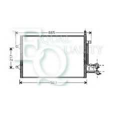 CO0059 EQUAL QUALITY Конденсатор, кондиционер