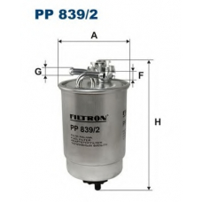 PP839/2 FILTRON Топливный фильтр