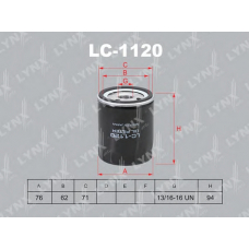 LC1120 LYNX Фильтр масляный