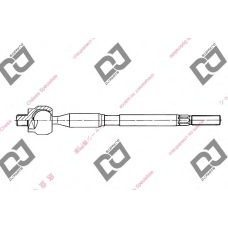 DR1174 DJ PARTS Осевой шарнир, рулевая тяга