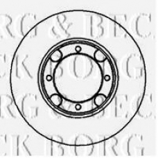 BBD4990 BORG & BECK Тормозной диск
