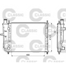 232788 VALEO Радиатор, охлаждение двигателя