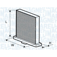 350203062340 MAGNETI MARELLI Фильтр, воздух во внутренном пространстве