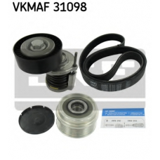 VKMAF 31098 SKF Поликлиновой ременный комплект