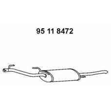 95 11 8472 EBERSPACHER Глушитель выхлопных газов конечный